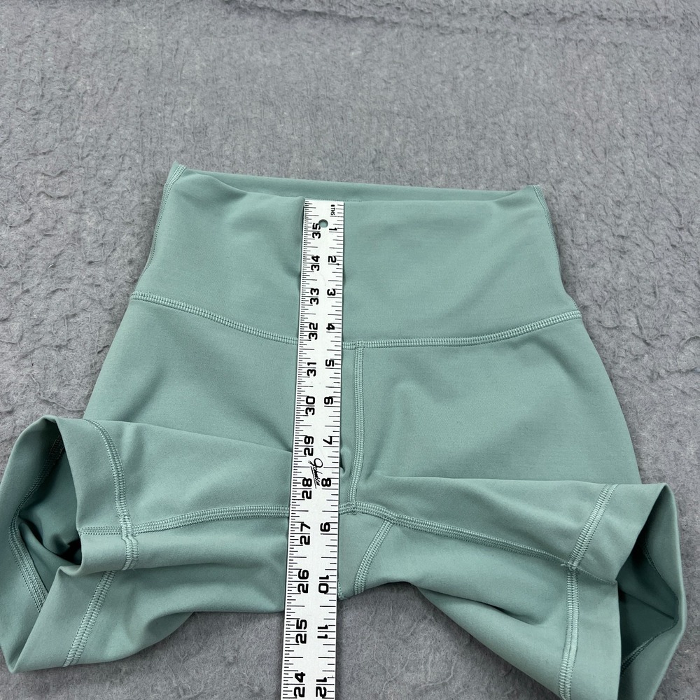 Lululemon Wunder Train High-Rise Short 6" Womens 4 Misty Glade Biker Yoga W7BESS - Picture 6 of 13